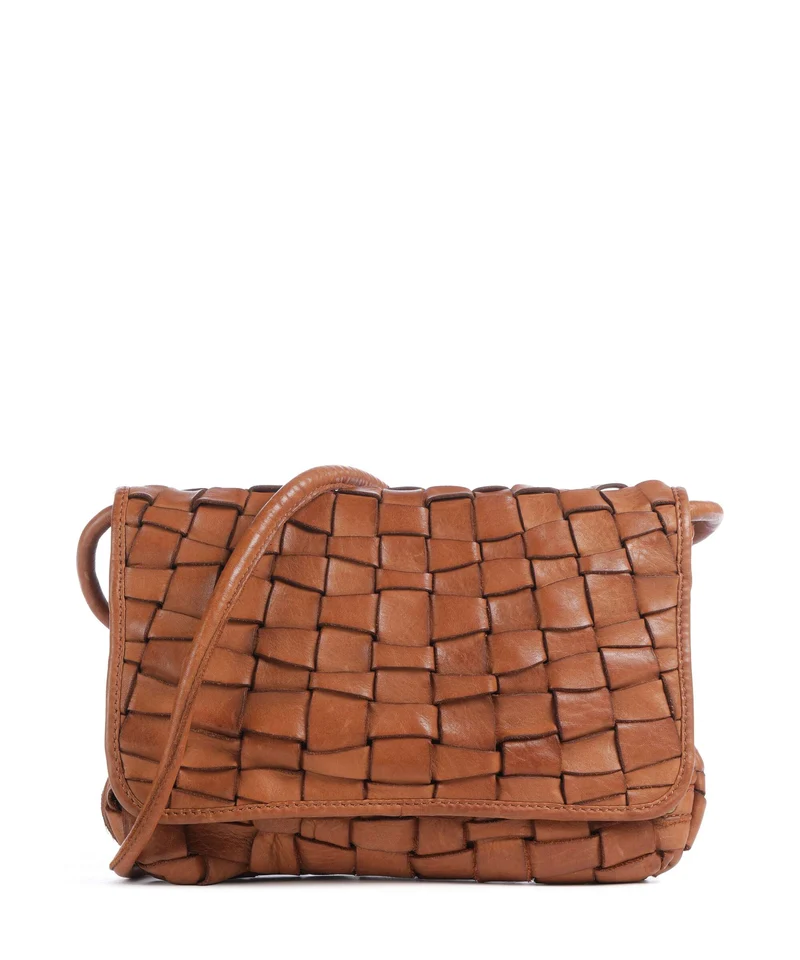 Depeche Warsaw Borsa a tracolla vintage cognac