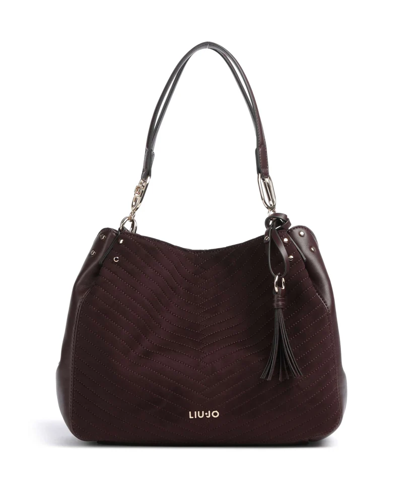 Liu Jo Cirry M Borsa shopper red aubergine