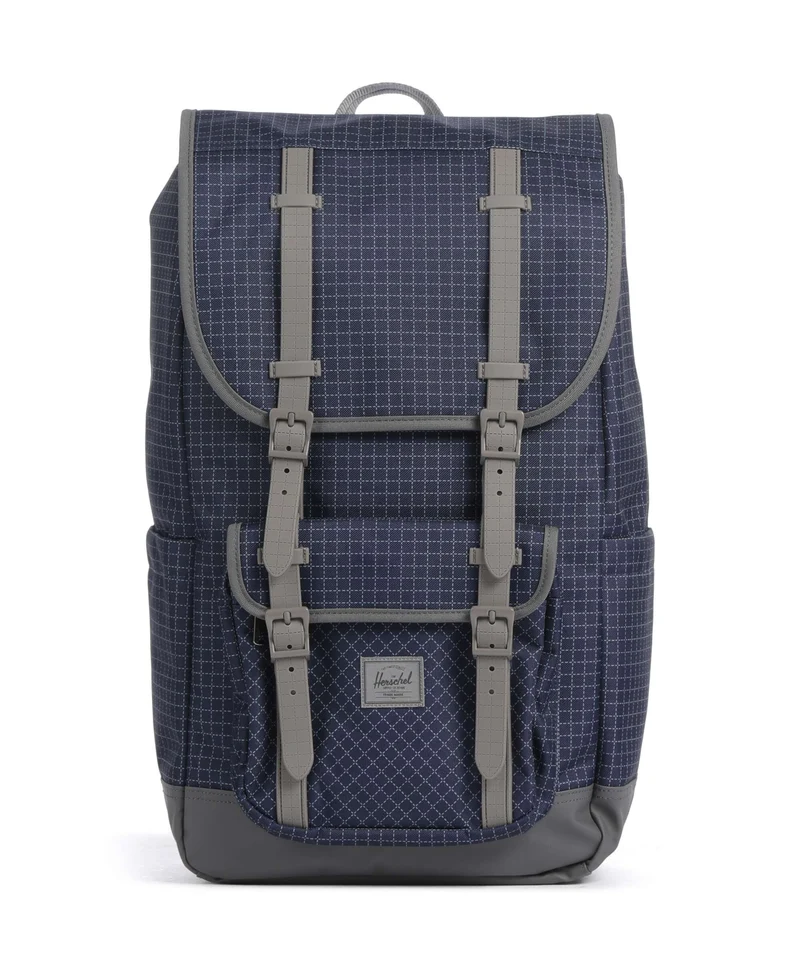 Herschel Little America 30 Zaino grid naval academy/magnet