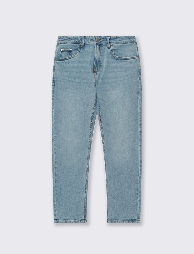 JEANS REGULAR FIT BLU CHIARO - Denim chiaro