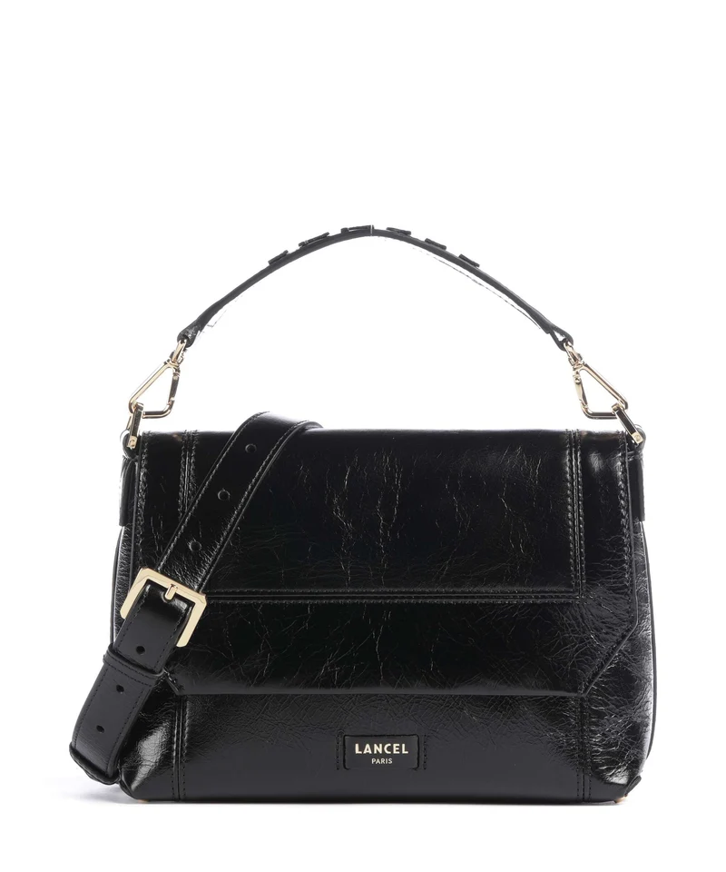 Lancel Ninon M Borsa a mano black