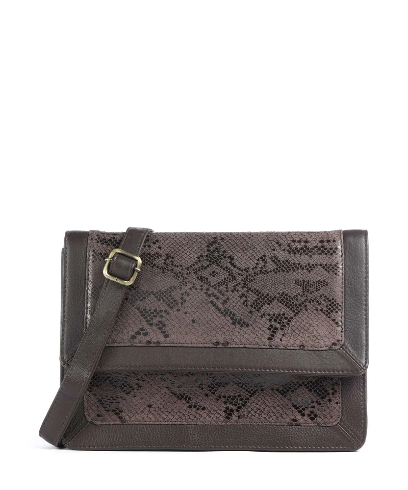 Depeche Fashion Favourites Borsa a tracolla mocca snake