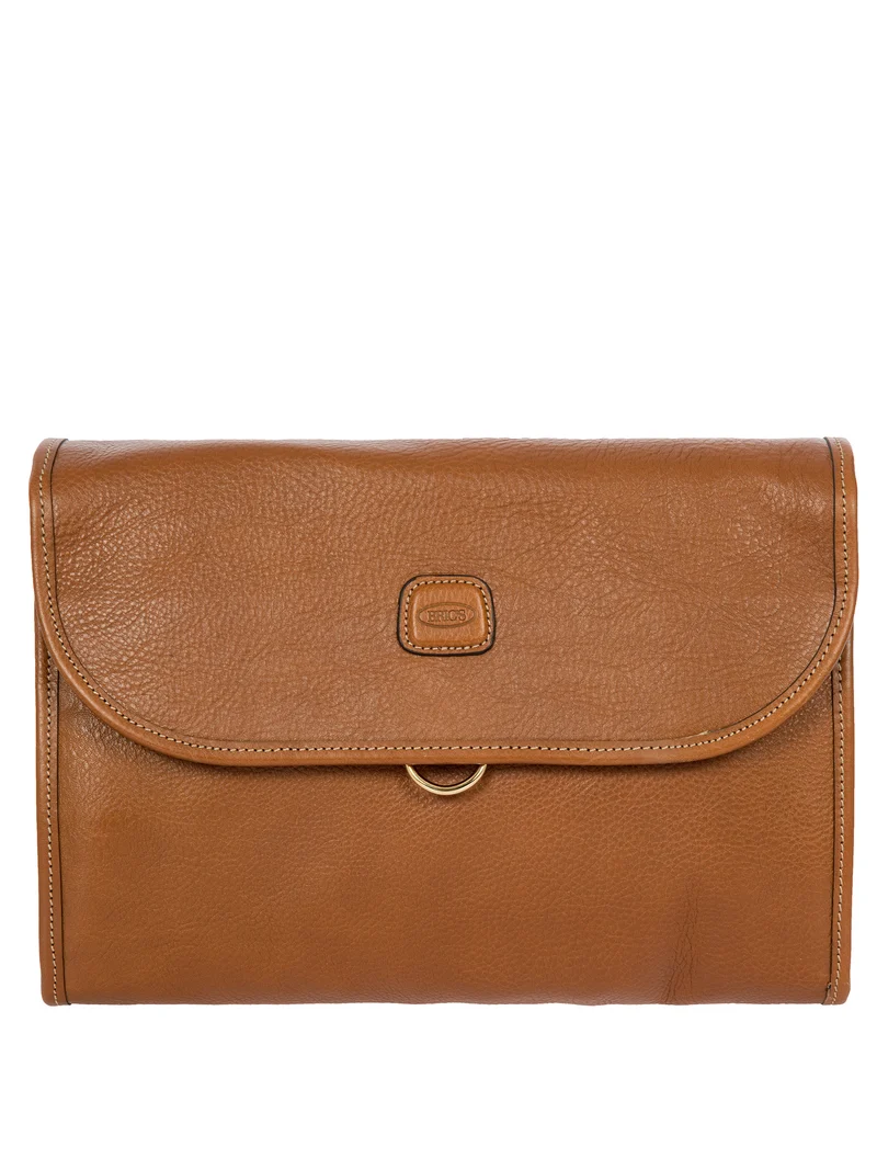 Tri-fold LIFE PELLE Toiletry Bag