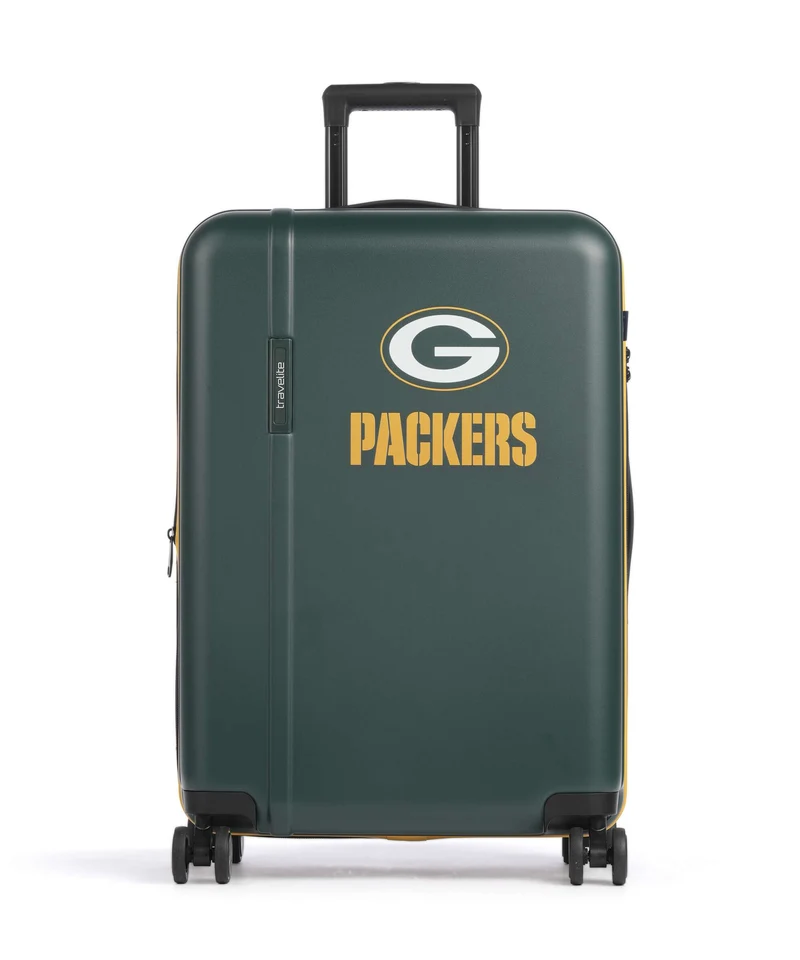 Travelite NFL Valigia trolley (4 ruote) green bay packers
