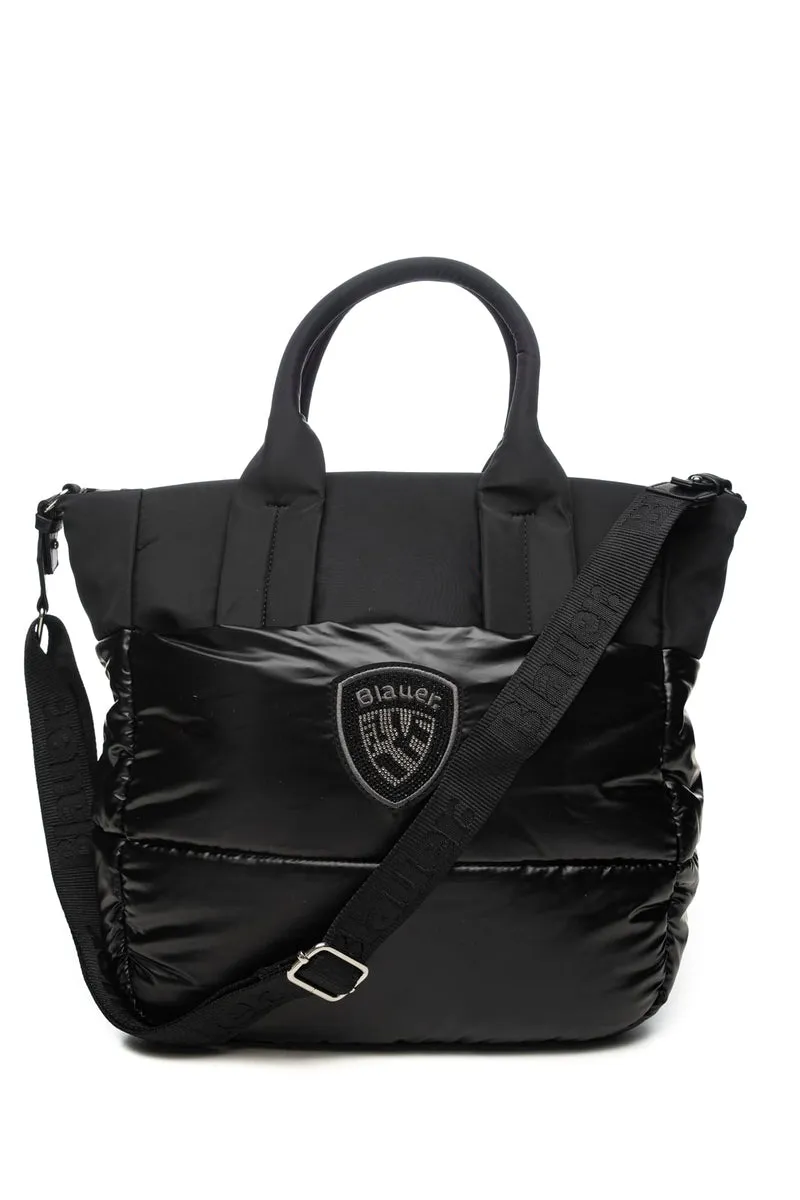 Borsa Blauer F6 Quartxl01 Pad Da Donna Nera In Nylon