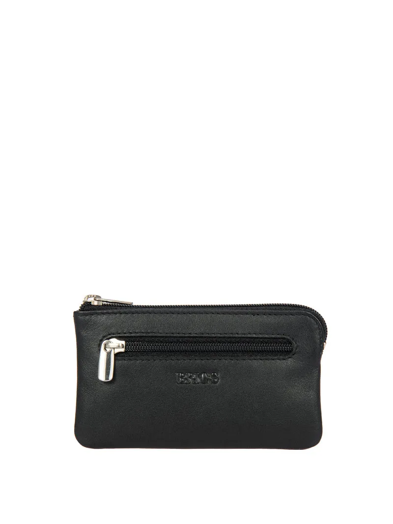Bernina keyring pouch in genuine leather