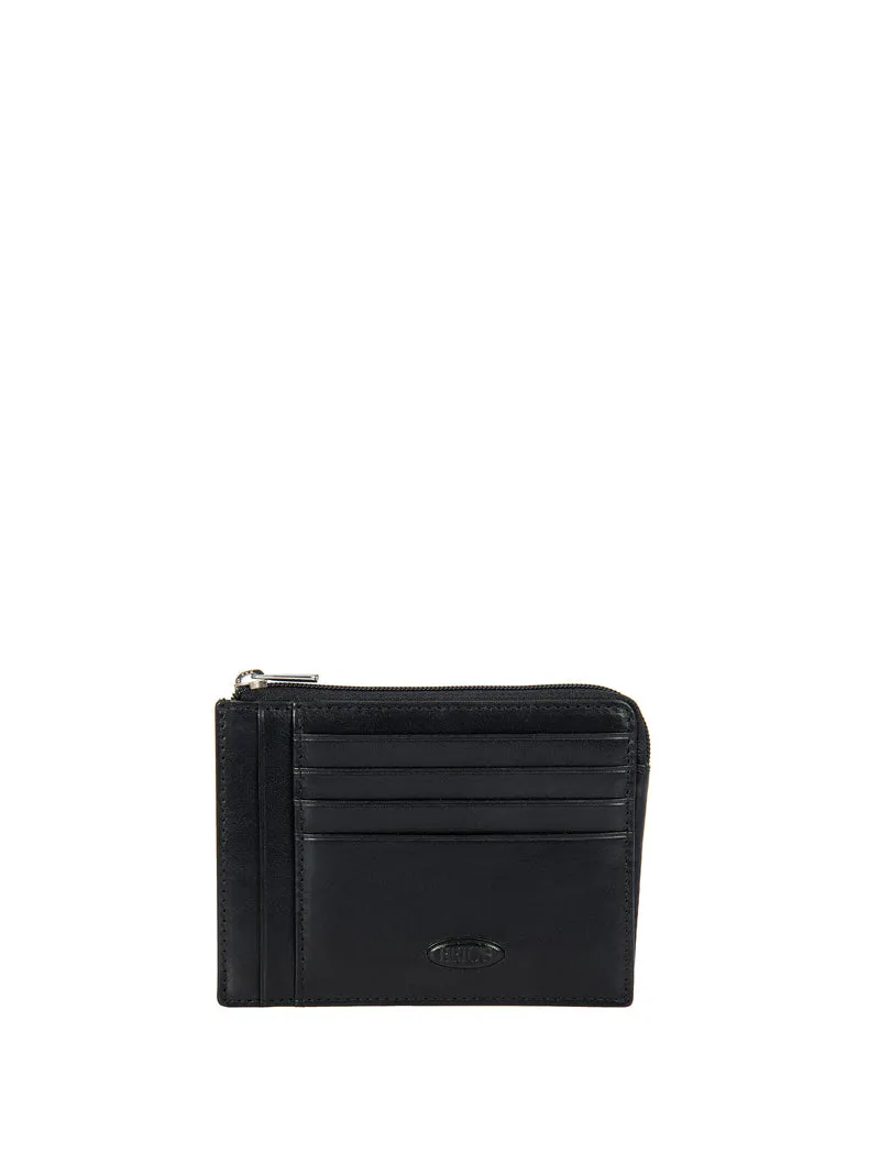 MonteRosa genuine leather zipped wallet