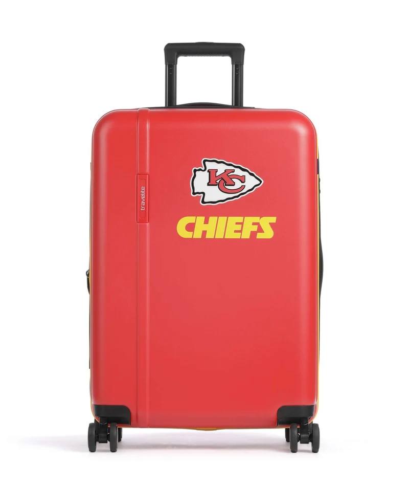 Travelite NFL Valigia trolley (4 ruote) kansas city chiefs