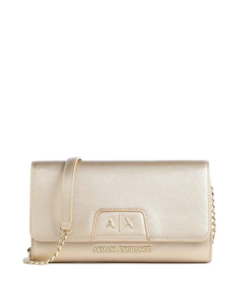 Armani Exchange Amelie Borsa a tracolla light gold