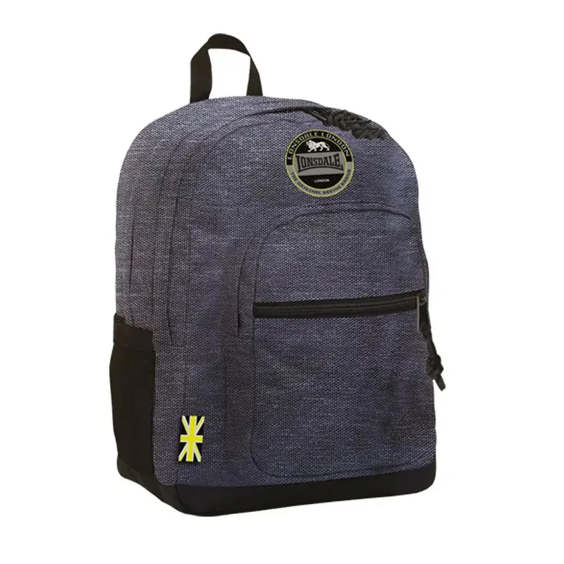 Zaino Lonsdale Jobber Grey Denim 34,5 L