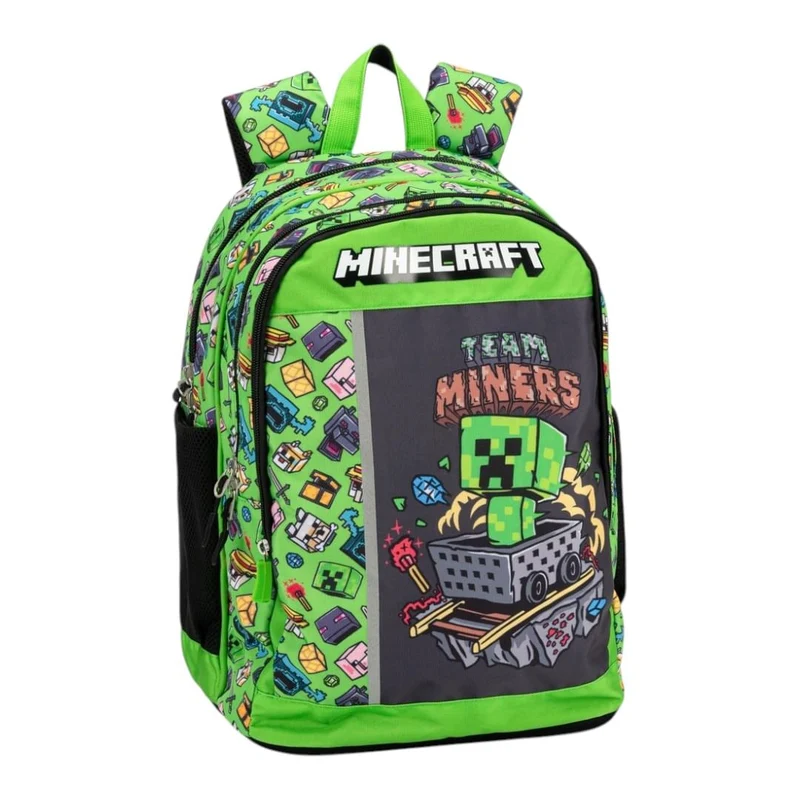 Zaino Scuola Ufficiale Minecraft Panini immagini