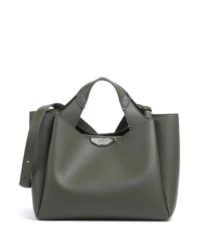 DKNY Willa Borsa a mano army green