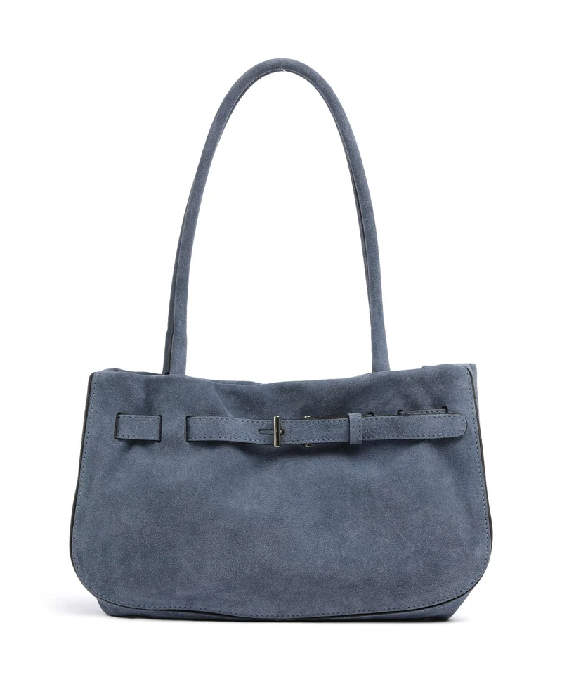 Abro Suede Jill Borsa a spalla jeans
