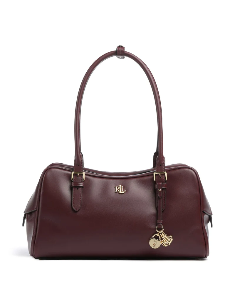 Lauren Ralph Lauren Marcy Borsa a spalla dark garnet