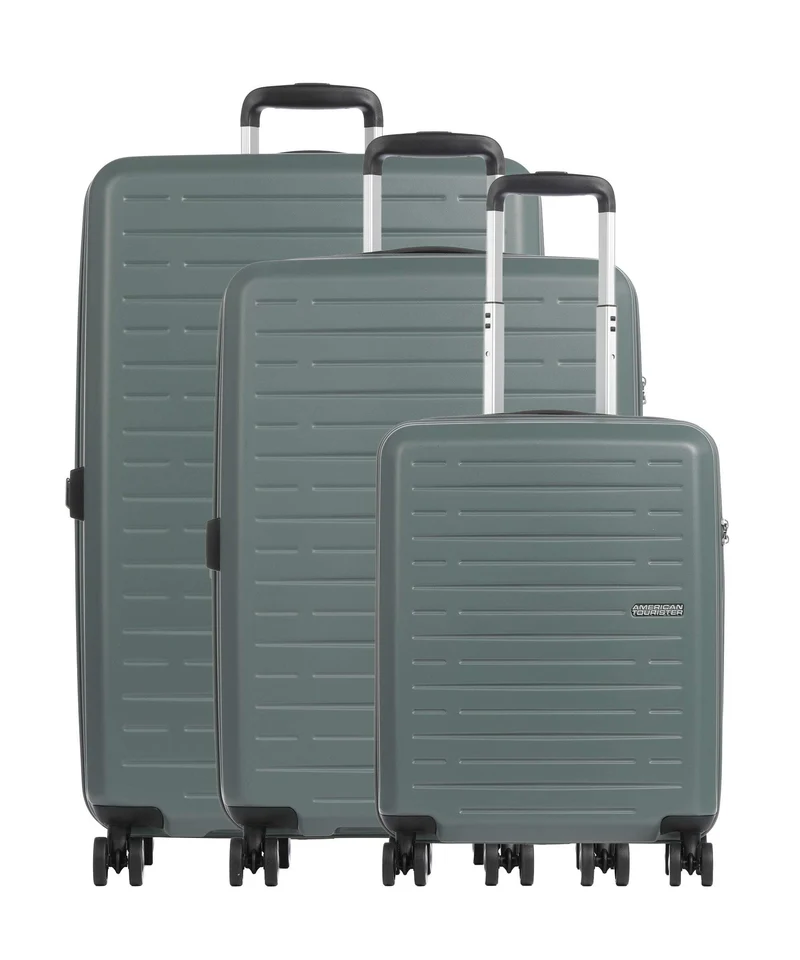 American Tourister Aerojoy Set valigie trolley (4 ruote) dark forest