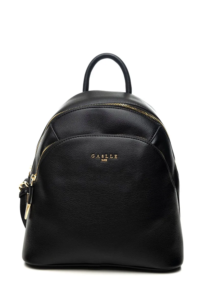 Zaino Gaelle Paris Bp Bott Reg Da Donna Nero In Poliuretano