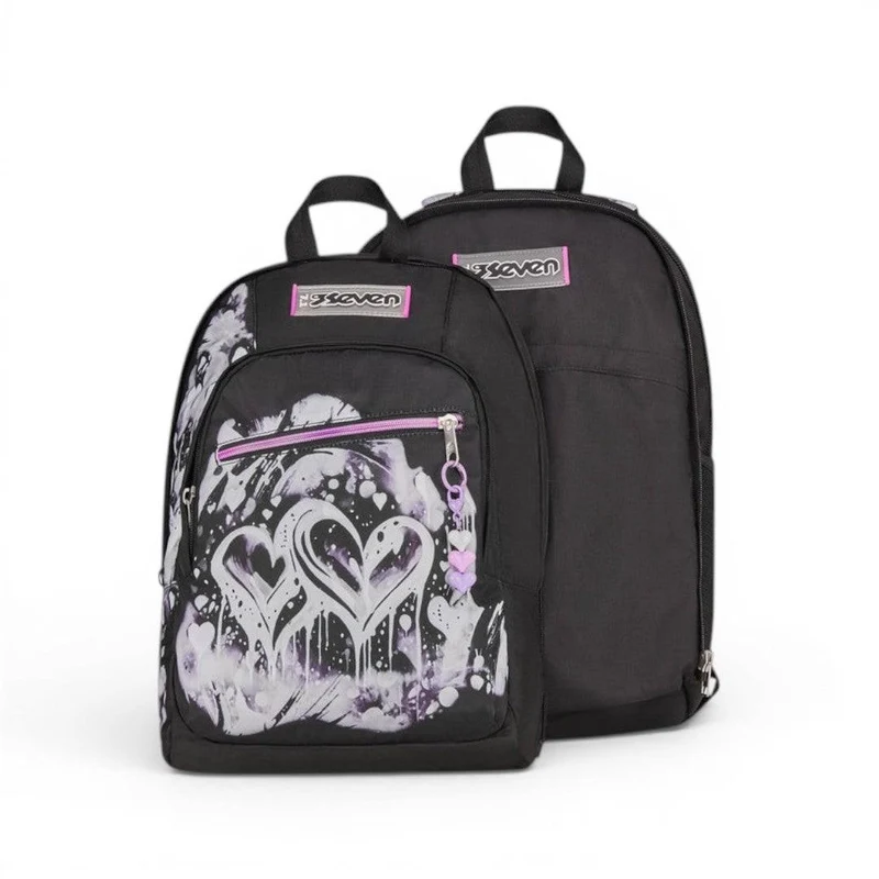 Zaino scuola Seven Dual Detach Plumpy Line Girl 200102662-899