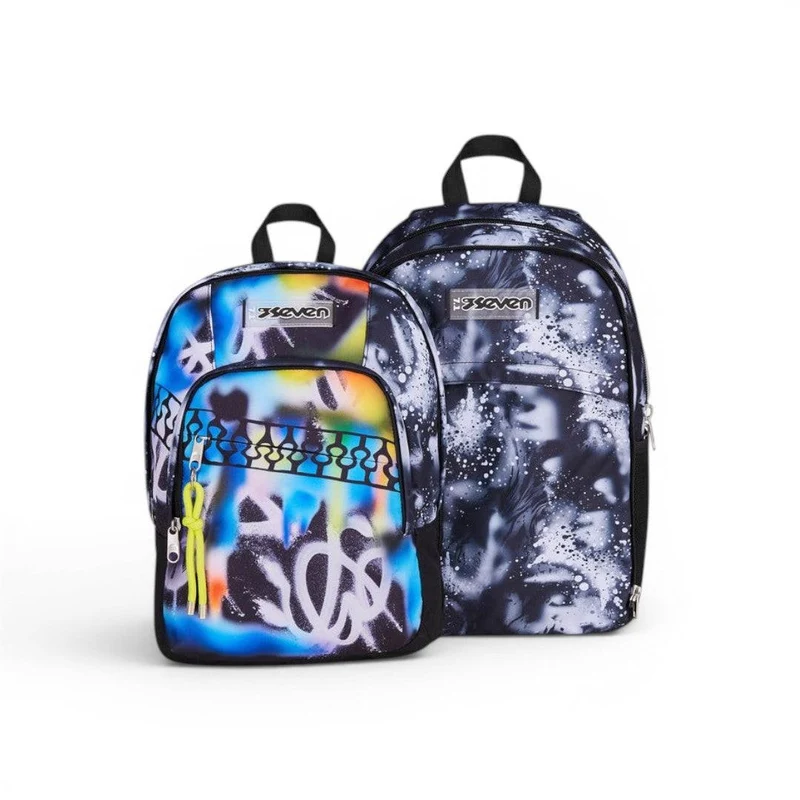 Zaino scuola Seven Dual Detach Buzzy Note Boy 200102628-535