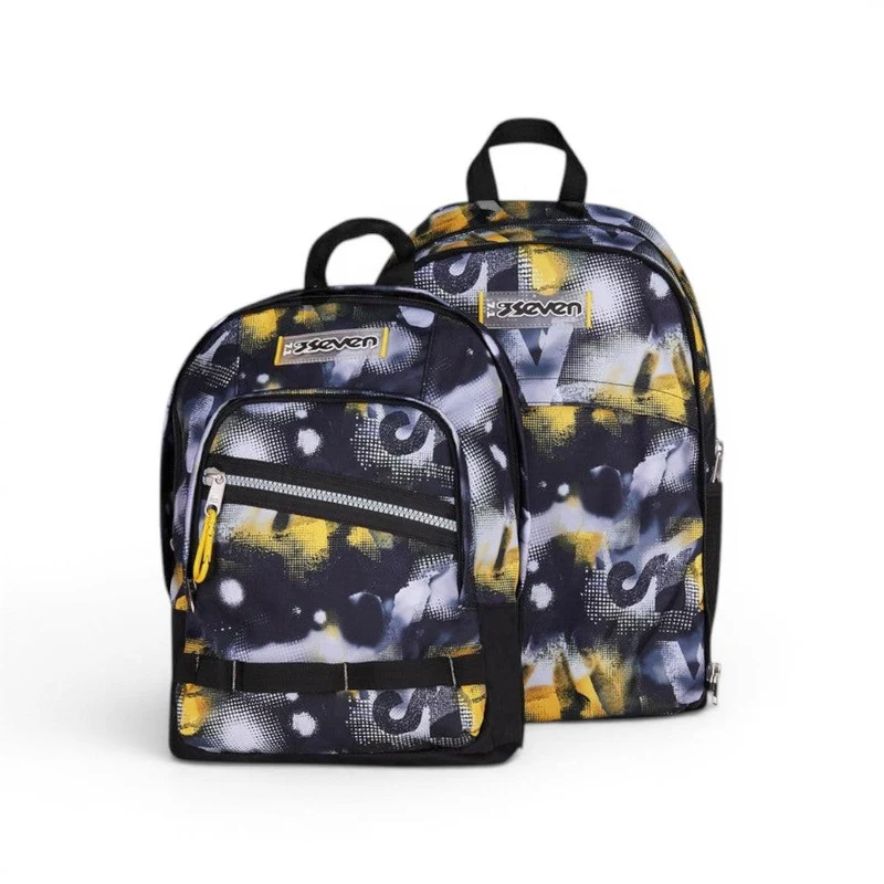 Zaino scuola Seven Dual Detach Golden Paint Boy 200102646-822