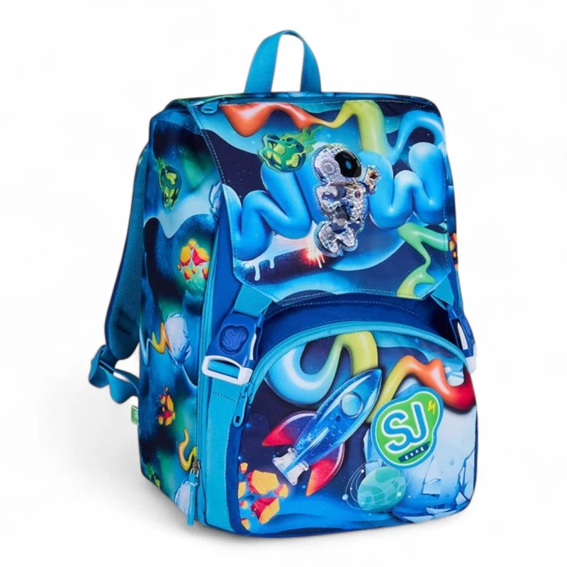 Zaino scuola Seven SJ Big Space estensibile Ride