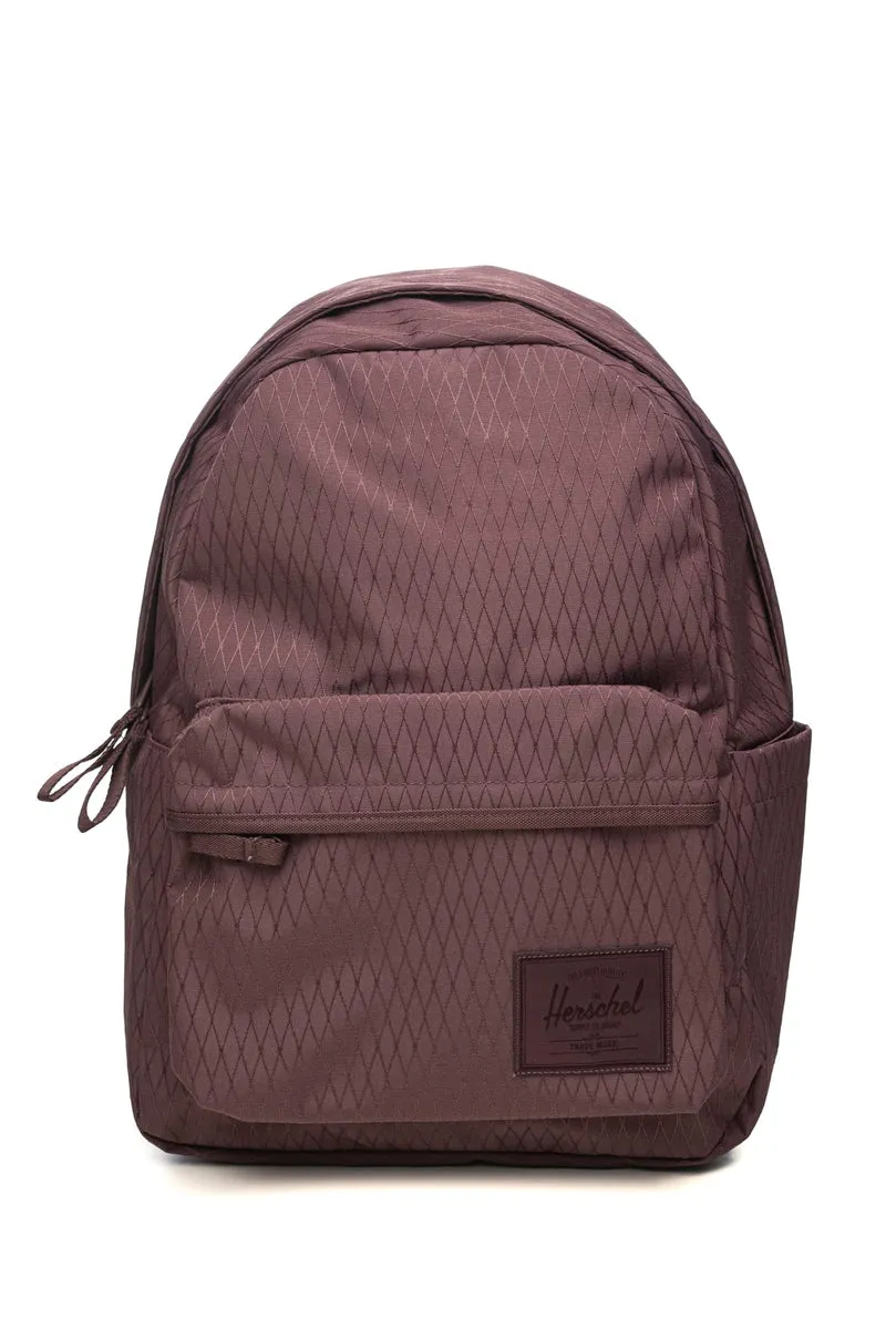 Zaino Herschel Classic XL Rosso Huckleberry Diamond - 43x16x30 Cm