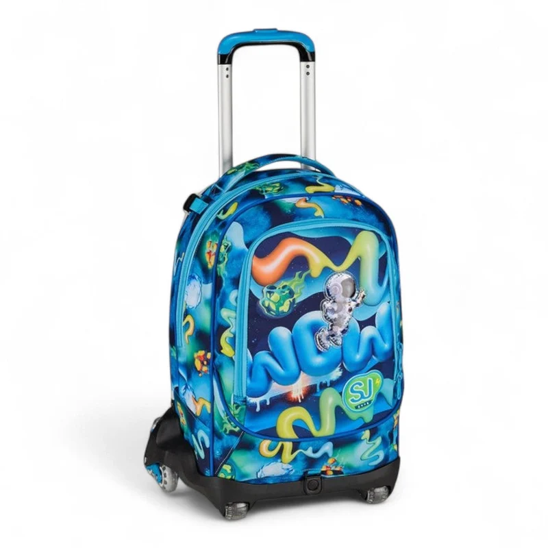 Trolley scuola Seven SJ Jack 8 ruote Space Ride