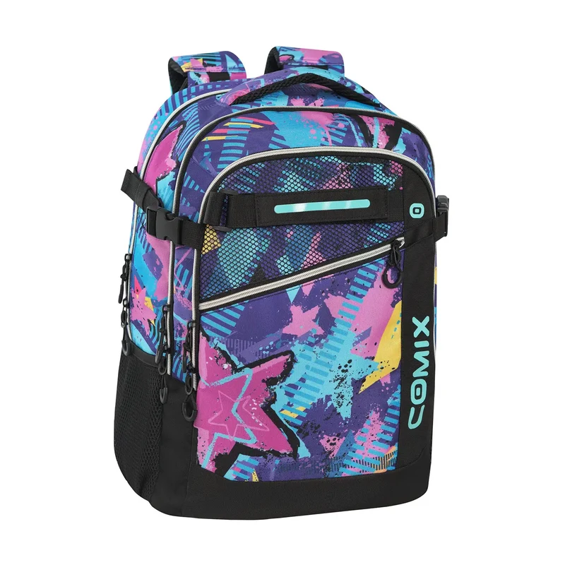 Zaino scuola Comix WBS 2.0 Talent multicolore ergonomico