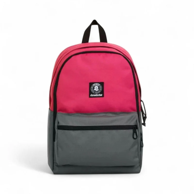Zaino Invicta Barly Plus Bicolor Very Benny Grey Rosa 25L