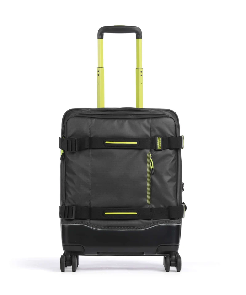 American Tourister Urban Track Valigia trolley (4 ruote) black/lime