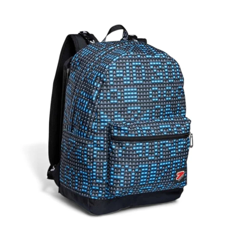 Zaino Seven The Double Ledwall Blu Reversibile 29 Litri