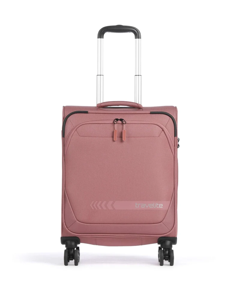 Travelite Kick Off Valigia trolley (4 ruote) blush