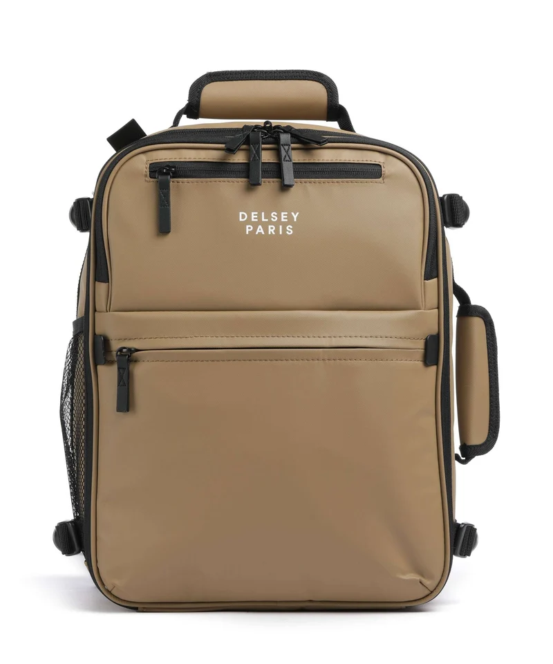 Delsey Paris Maubert 2.0 Zaino da viaggio beige