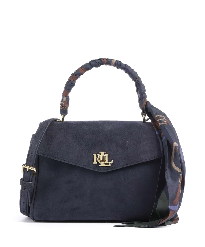 Lauren Ralph Lauren Farrah Small Borsa a mano lauren navy/urban bltng/navy multi