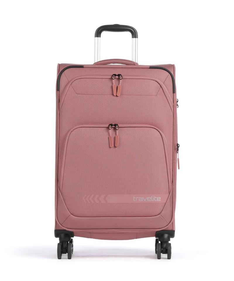 Travelite Kick Off Valigia trolley (4 ruote) blush