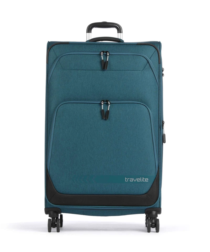 Travelite Kick Off Valigia trolley (4 ruote) petrol