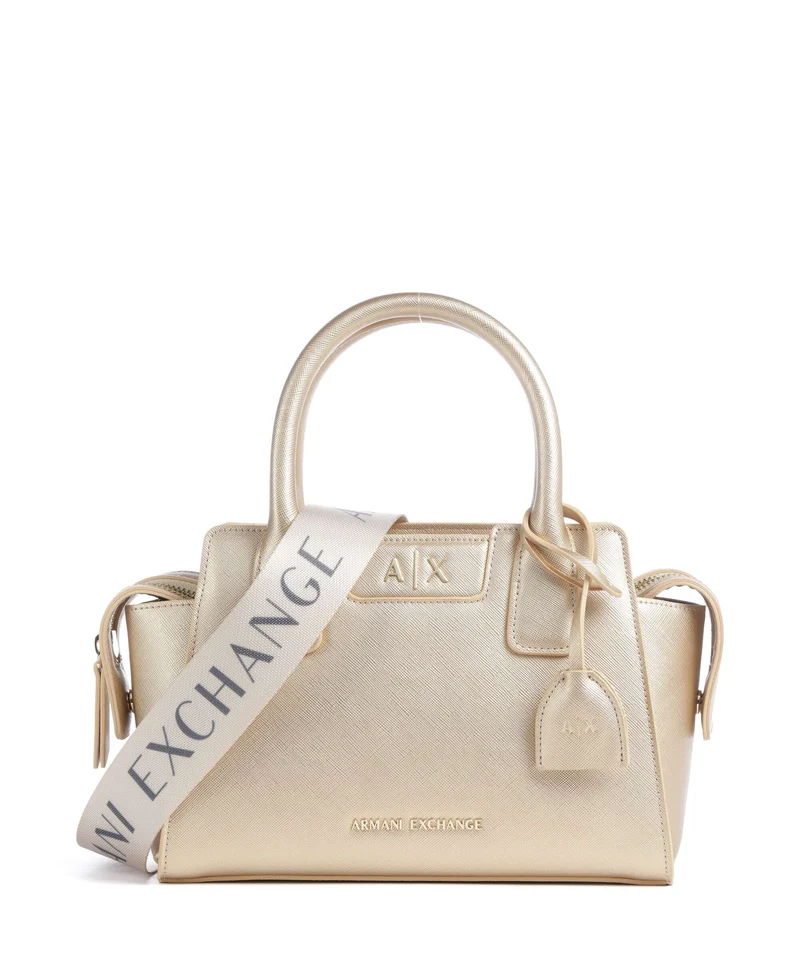 Armani Exchange Amelie S Borsa a mano light gold
