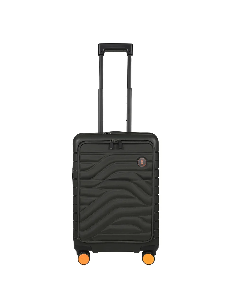 B|Y Expandable Carry-on Trolley with Pocket