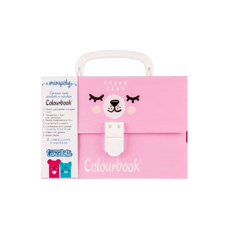 Mini Valigetta Colourbook Mini Poly con accessori sorpresa