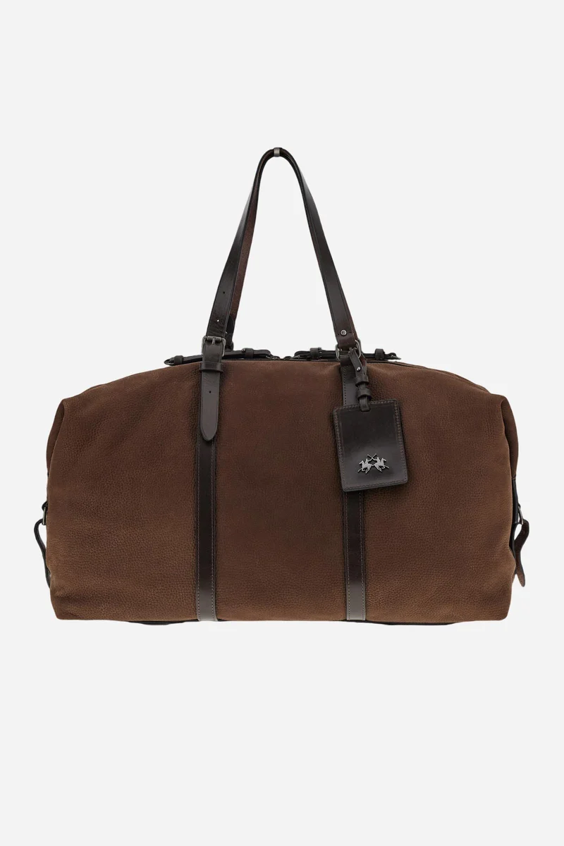 Reisetasche aus geprägtem Nubuk – Ignacio