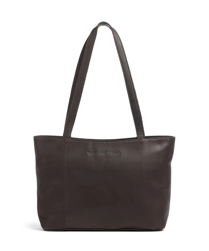 The Chesterfield Brand Wax Pull Up Cow Anira Borsa shopper brown