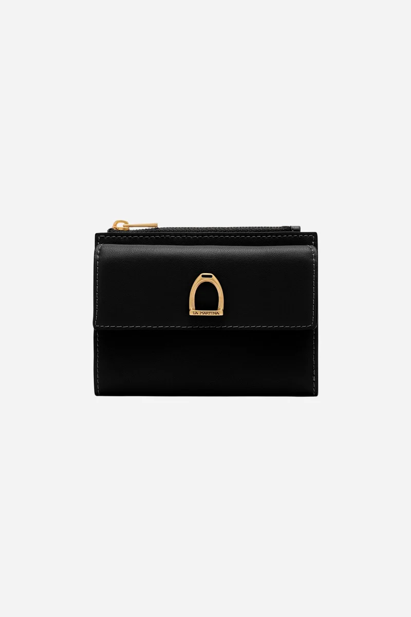 Faltbörse mit Reißverschluss aus Leder – Small Flap