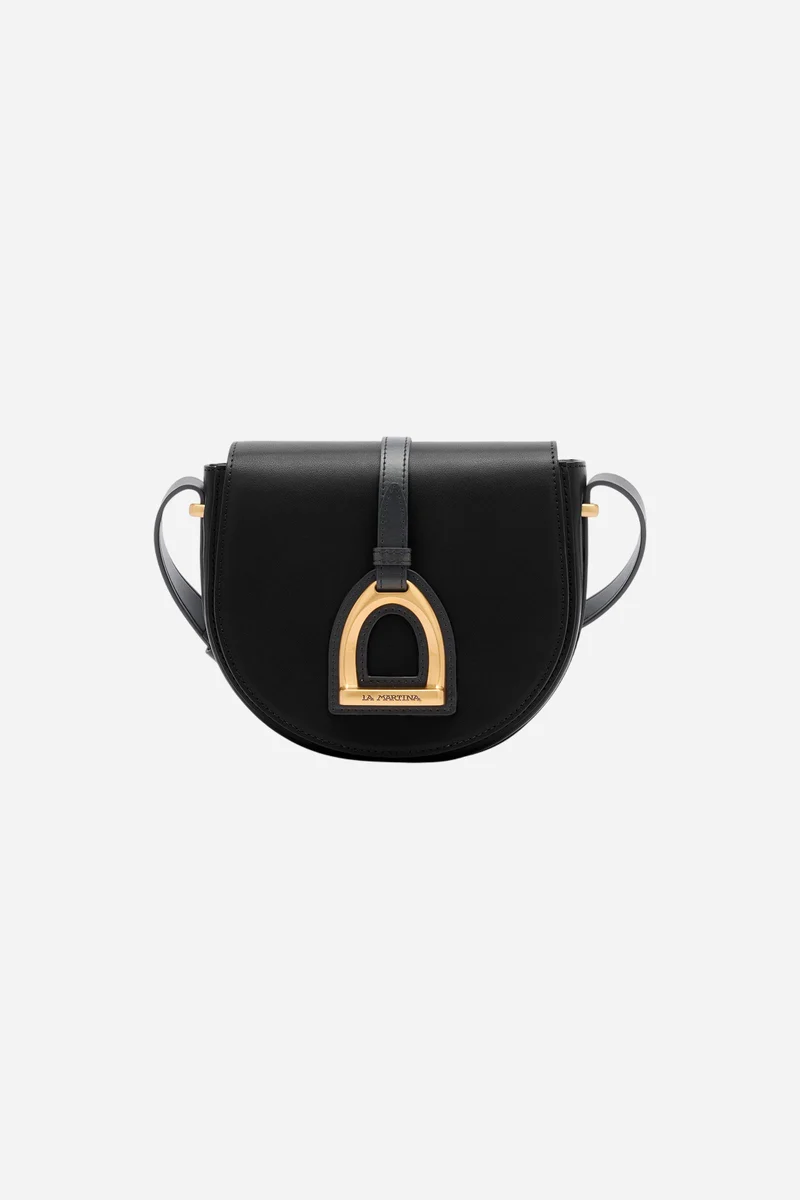 Umhängetasche aus Kalbsleder mit Schnalle – Crossbody
