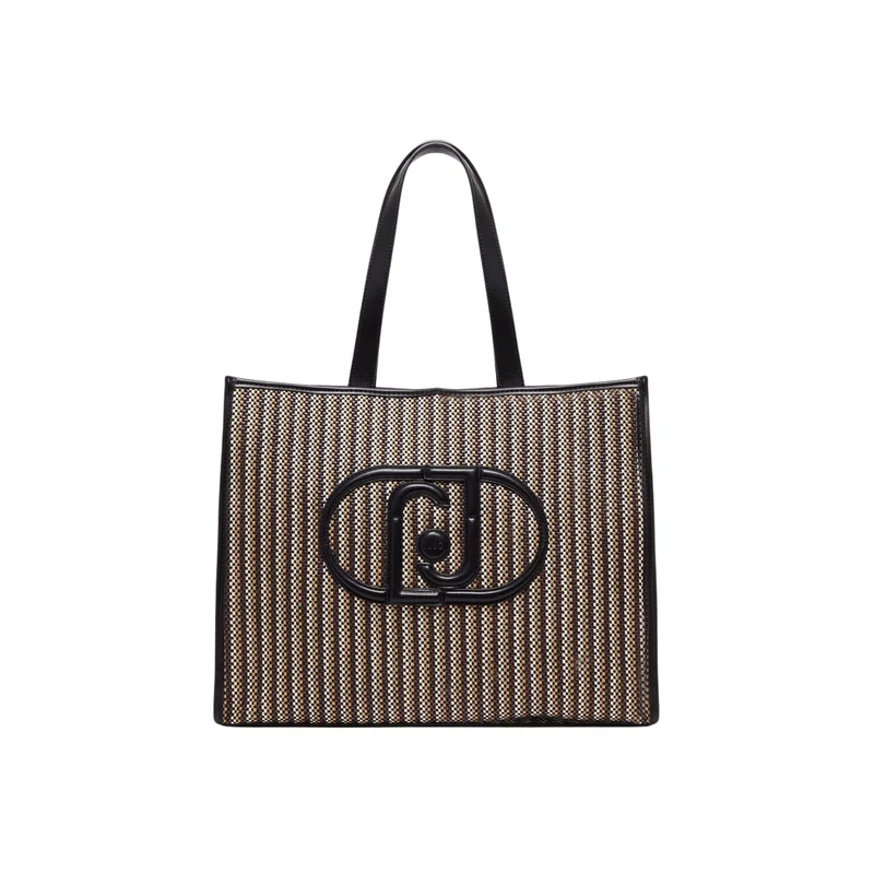 Borsa Donna modello shopper a righe