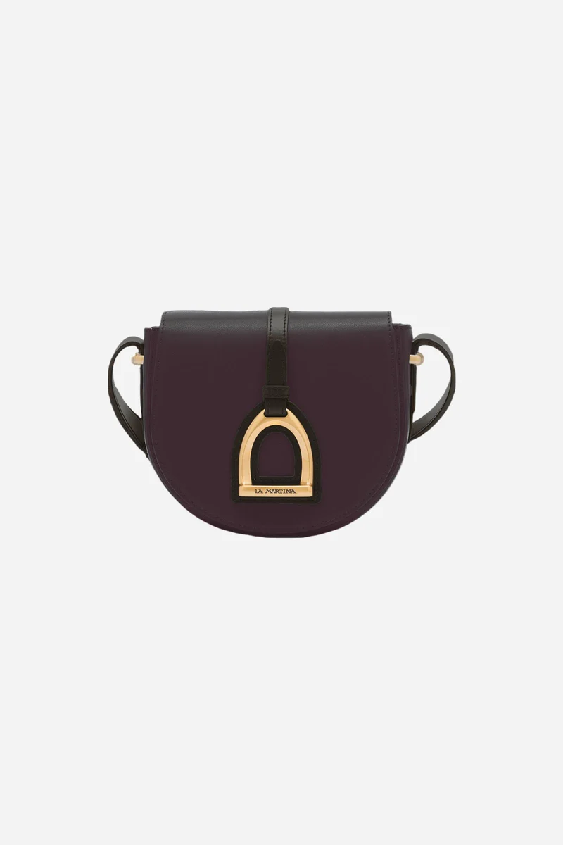 Umhängetasche aus Kalbsleder mit Schnalle – Crossbody