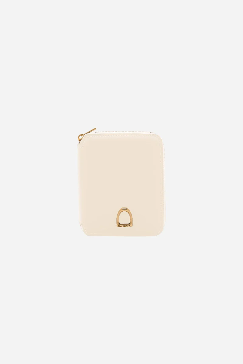 Kleines Zip-Around-Portemonnaie aus Kalbsleder – Zip Around Small