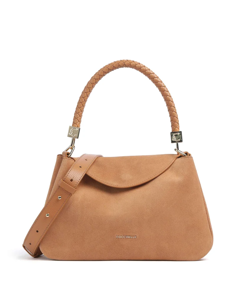 Coccinelle Tiggy Suede Borsa a spalla robin