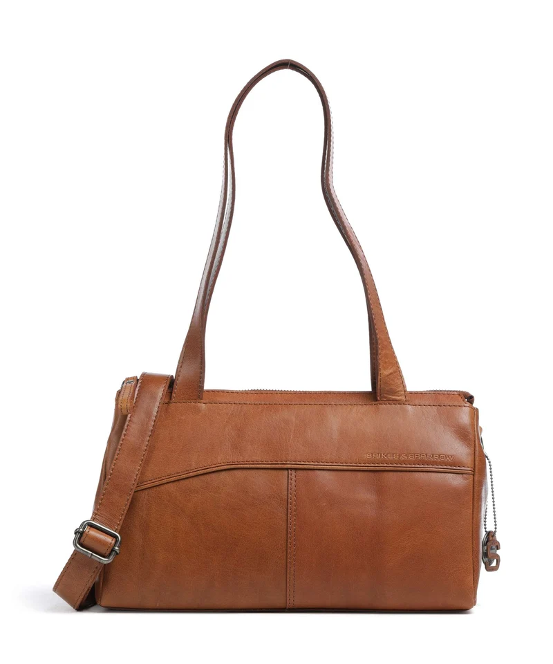Spikes & Sparrow Bronco Alicia Borsa a spalla brandy