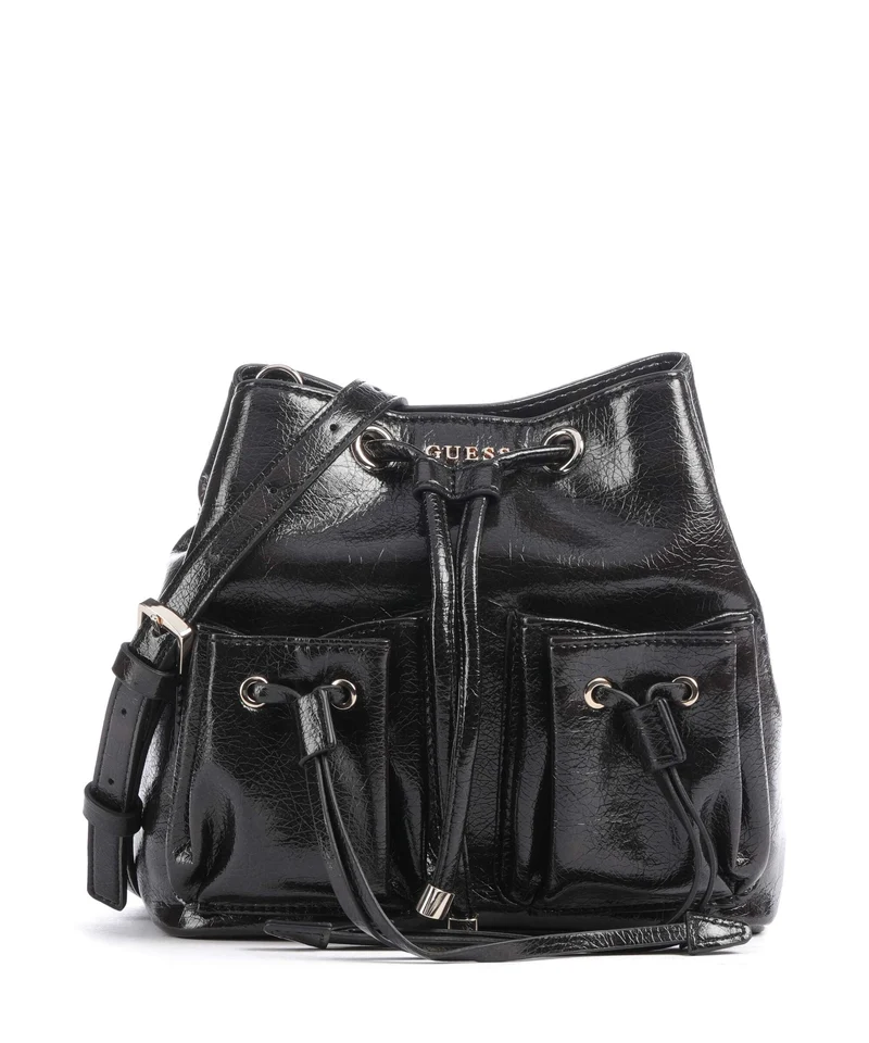 Guess Theodora Borsa a secchiello black