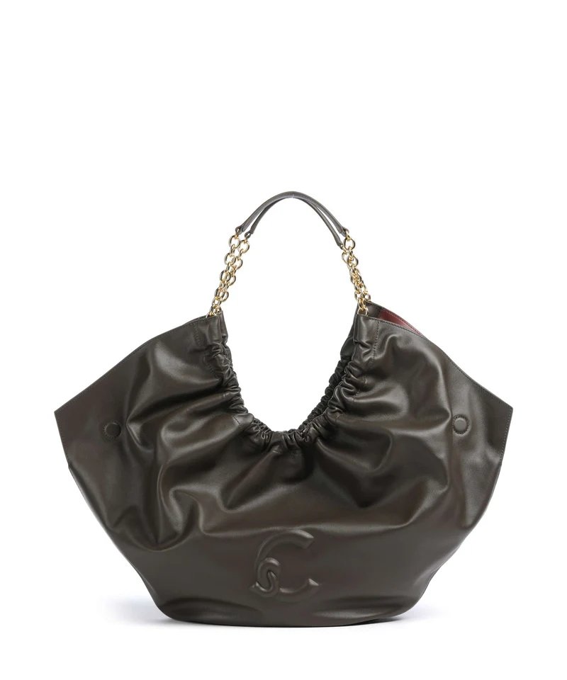 Coccinelle Smash Borsa hobo fango