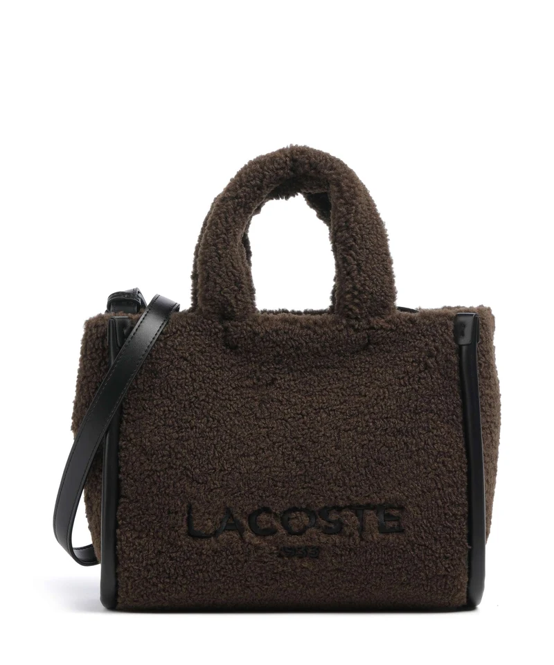 Lacoste Heritage Borsa a mano brown/noir